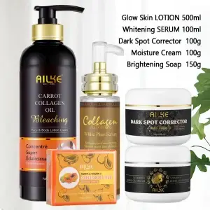 AILKE Collagen  Face And Body Use Set