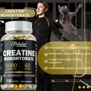 Creatine Monohydrate Capsules for Performance