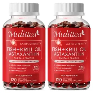 Fish Krill Oil Omega Capsules