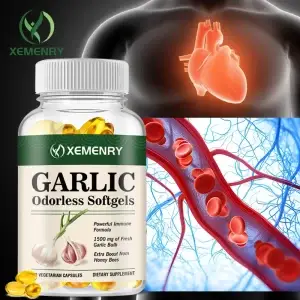 Odorless Garlic Heart Health Capsules