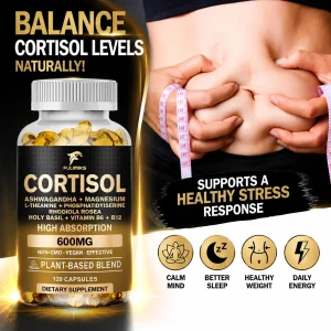 Cortisol Support Ashwagandha Magnesium Supplement