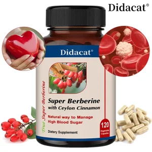 Berberine Ceylon Cinnamon Metabolism Support Capsules