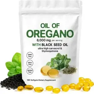 Oregano Oil Black Seed Softgels