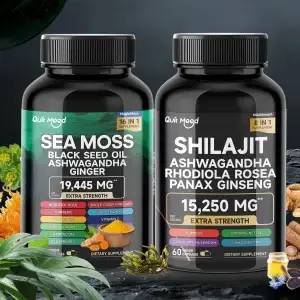 Sea Moss Shilajit Vitality Support Combo