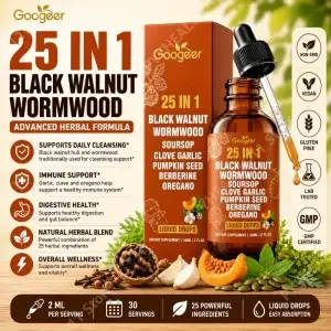 Black Walnut Wormwood Herbal Drops