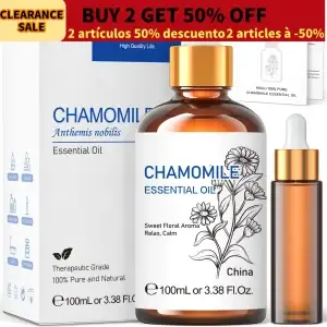 Pure Chamomile Essential Oil Aromatherapy